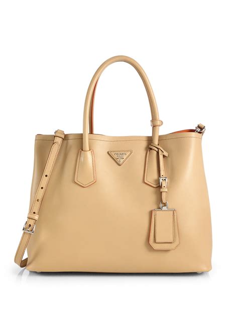 prada city calf large leather shopping tote bag|prada tote bag sale.